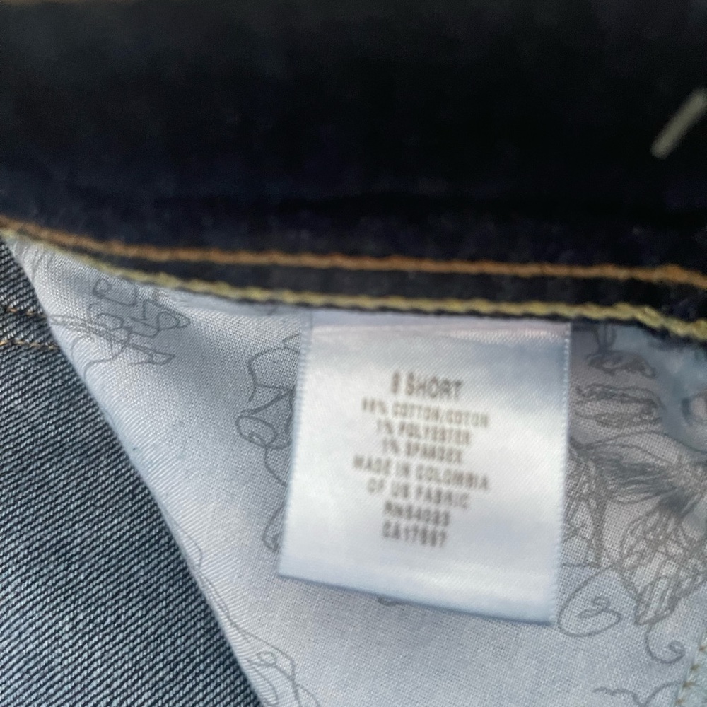 Old Navy Women's Skinny Jeans - Dark Blue - Picture 3 of 4